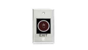 ZKRADIO门锁开启壁挂式无触摸出口按钮红外传感器门释放按钮门禁装置 - Product Image 5