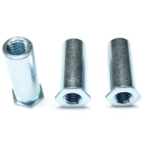 Custom M2 M2.5 M3 M4 M5 M6 M8 Unc Unf Self-clinching Standoffs With Through Hole Stainless Zinc Nickel Plated Steel So Sos Soa