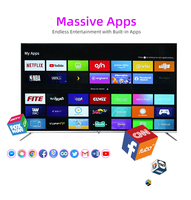 Mewah 75 inci layar tv televisi 75 pulgadas smart tv de 75 polegadas