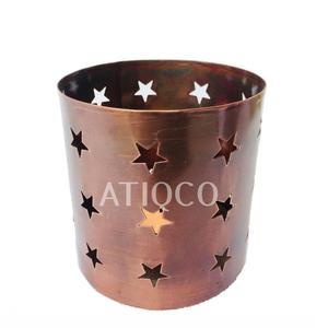 Bougie votive en fer de taille personnalisée au design merveilleux Bougie votive de forme ronde de haute qualité pour l'utilisation de la vaisselle - Product Image 3