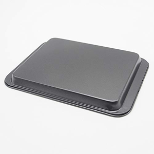Plaque de cuisson rectangulaire en acier au carbone antiadhésive personnalisable, grise, épaisseur 0,6 mm, durable pour utilisation au four - Product Image 5