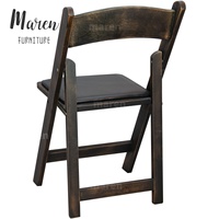 Chaise pliante personnalisée pour événements de mariage, chaises de jardin Wimbledon en bois massif, chaise pliante Wimbledon en résine blanche pour hôtel et extérieur