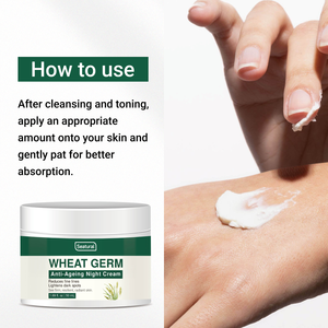 Crema Reafirmante Facial y Corporal de Germen de Trigo <span class=keywords><strong>Natural</strong></span> con Aceite de Almendras, Repara la Barrera Cutánea para Piel Normal a Seca - Product Image 6