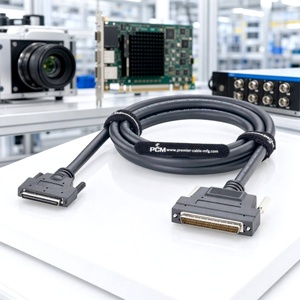 SCSI VHDCI68 公头转 HPDB68 公头电缆，带螺丝锁紧装置，用于机器视觉相机连接、图像采集卡数据采集 - Product Image 2