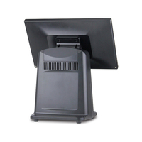 Sistema POS Todo en Uno con Pantalla Táctil de 15.6 Pulgadas, SSD, Intel Core I5, Impresora de Recibos de 80mm para Restaurante/Cafetería