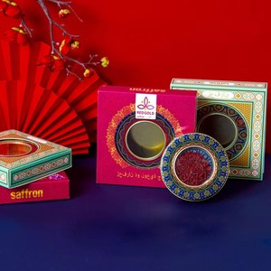 Mini cấp thực phẩm tinplate trà Canister rỗng nghệ tây lưu trữ container với niêm phong tins lọ nhỏ cho trà đường bột nghệ tây - Product Image 1