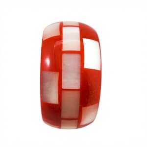 กำไลข้อมือเซรามิกคุณภาพสูง สีเหลือง ขาว ดำ ลายทาง สไตล์คลาสสิก ดีไซน์เก๋ แฟชั่นสำหรับทุกเพศ เครื่องประดับสำหรับงานปาร์ตี้ ผู้หญิง - Product Image 6