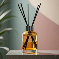 Coffret Cadeau Diffuseur de Parfum de Luxe Personnalisé avec Bouteille en Verre Vide pour Parfum d'Ambiance