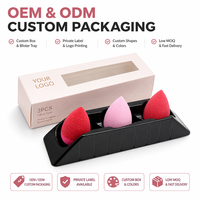 Éponges de maquillage JLY Cosmetic Beauty Blending Blender, super douces, en silicone infusé, sans latex, écologiques, respectueuses de la peau, lavables