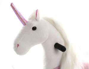 Unicorno Cavalcabile Giocattolo Meccanico <span class=keywords><strong>Peluche</strong></span> <span class=keywords><strong>Cavallo</strong></span> Giocattolo - Product Image 6