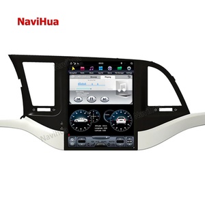 Navihua Auto GPS Navigation Touch Screen Car Radio Stereo AutoRadio Android Car DVD <b>Player</b> for Hyundai Elantra 2015 - Product Image 2
