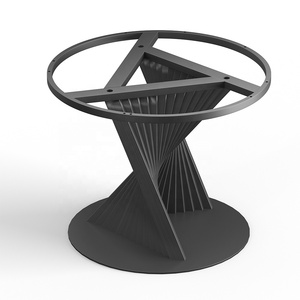 Base <span class=keywords><strong>per</strong></span> Tavolo da Tè in Marmo, Struttura in Metallo, Arredamento Moderno di Alta Gamma, Elegante Tavolo da Tè Kung Fu in Pietra di Lusso <span class=keywords><strong>per</strong></span> la Casa - Product Image 2