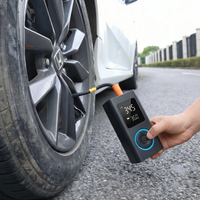 Portable Pocket Metal Tire Inflator with Tire Pressure Monitor 150PSI Digital Air Compressor OEM Manufacturer