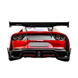 Kit carrosserie complet en fibre de carbone avec jupes latérales et diffuseur arrière pour Ferrari 812 Superfast, style OEM, garnitures de carrosserie extérieures - Product Image 5