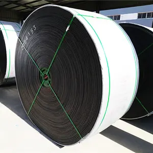 Fire Resistant Anti-Static 680S~2500S PVC/PVG Conveyor Belts with Solid Woven Fabric for underground use