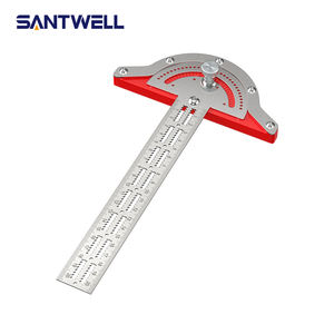 Jauge <span class=keywords><strong>de</strong></span> marquage multifonction en acier inoxydable, règle <span class=keywords><strong>de</strong></span> bordure pour le travail du bois, outil <span class=keywords><strong>de</strong></span> <span class=keywords><strong>mesure</strong></span> <span class=keywords><strong>d</strong></span>'arc <span class=keywords><strong>de</strong></span> haute précision 10/15/20 pouces - Product Image 1