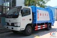 Camion Compacteur de Déchets 4x2 Direct Usine 5m³ – Camion de Collecte des Déchets Compacté pour l'Assainissement