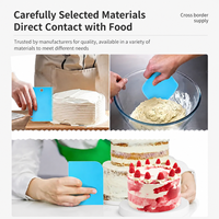 Kit de décoration de gâteaux professionnel de 116 pièces avec plateau tournant, embouts de pâtisserie, spatule en acier inoxydable, grattoir, outils de pâtisserie