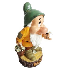 Décoration intérieure Figurine de nain barbu blanc personnalisé Mini petits ornements de jardin Statue de gnome décorative - Product Image 2