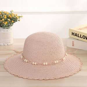 Nuevo Sombrero de Paja de Verano Tejido con Tecnología Warp, Natural y Transpirable para Mujer - Ideal para Playa, Deportes al Aire Libre y Uso Casual - Product Image 5