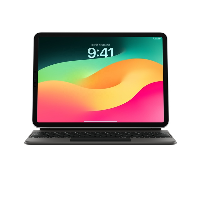 Gateron Switches Mechanical Keyboard Case with RGB Backlit Touchpad for iPad Air 13/11 Inch M2 Ultra Slim Design