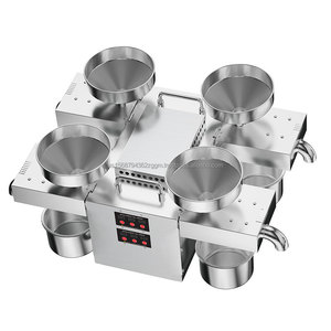 Presse à huile à froid automatique commerciale B04 Machine de pressage d'huile de graines d'arachide de sésame de tournesol à vendre - Product Image 1