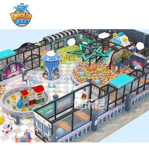 Popular comercial interior Soft Play Center Trampoline Park con gran tobogán trampolín interior para niños a la venta - Product Image 4