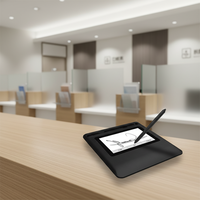 Tablette de signature numérique portable USB 5 pouces sans papier UG0501 avec affichage en temps réel pour PDF, Word, Excel – Idéale pour banques, hôtels, ordinateurs portables – En stock