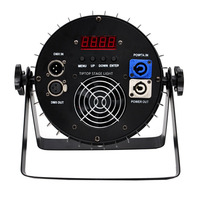 Projecteur de scène LED RGBW 4-en-1 / RGBWA 5-en-1 / RGBWA UV 6-en-1 DMX512 pour PC, KTV, Mariage, Discothèque, Bar