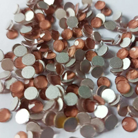 Nouvelle arrivée Strass Vente en gros Moka Céramique Citrine Décoration de vêtement
