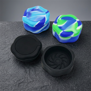 Custom Logo Silicone <b>Herb</b> <b>Grinder</b> Multi Layer Manual Dry <b>Herb</b> Crusher Metal Spice <b>Grinders</b> Smoking Accessories Wholesale - Product Image 3