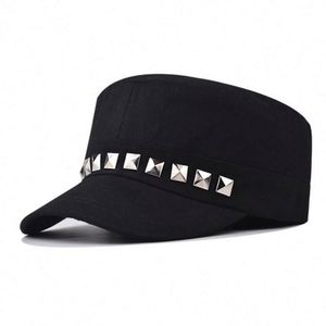 Nuevas Gorras de Béisbol con Visera Plana, de Algodón y Poliéster, Estilo Marinero Clásico - Product Image 1