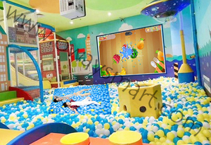 Nouvelles <span class=keywords><strong>idées</strong></span> de produits 2025 équipement de terrain de jeu mur sol tactile installation parc d'attractions intérieur <span class=keywords><strong>piscine</strong></span> à balles jeu mural interactif - Product Image 3