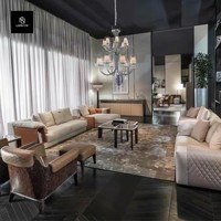 Hot Selling 3-Sitzer und Mittel tisch und Chaiselongue moderne Sofas setzen Möbel Luxus-Design