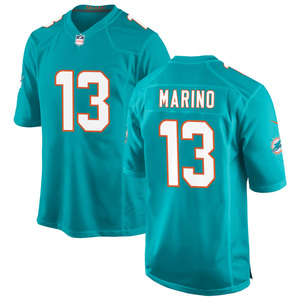 Maillots de football américain personnalisés 2026 Aqua Miami – Tenues brodées pour jeunes avec logos – Vêtements de sport - Product Image 3