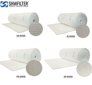 Filtre de plafond en polyester G4 en gros pour atelier de peinture automobile et cabine de pulvérisation, pré-filtre - Product Image 2