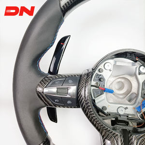 Volant sport en forme de D personnalisé pour Série 3 F30, en cuir carbone, pour modèles M3 M4 M5 X6 X5 X3 Série 5 X4 Série <span class=keywords><strong>7</strong></span> - Product Image 3