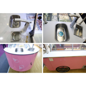 2025 tùy chỉnh Xe đẩy Tủ đông di động Popsicle <span class=keywords><strong>Ice</strong></span> <span class=keywords><strong>Cream</strong></span> xe tải thực phẩm đẩy giỏ Gelato <span class=keywords><strong>Ice</strong></span> <span class=keywords><strong>Cream</strong></span> giỏ hàng với tủ đông - Product Image 3