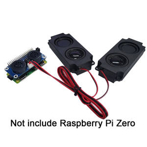 لوحة توسعة مكبر الصوت لـ Raspberry <span class=keywords><strong>Pi</strong></span>، مكبر صوت GPIO، بطاقة صوت PWM، يدعم Zero/3B/4B، لا يدعم وحدة PI5 - Product Image 3