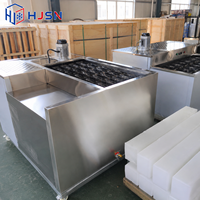 Machine à glaçons pour les entreprises, machine à fabriquer des blocs de glace, machine à glaçons commerciale