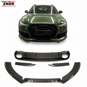 ชุดแต่งคาร์บอนไฟเบอร์สำหรับ Audi RS6 C7  ดิฟฟิวเซอร์หน้าคาร์บอนไฟเบอร์ RS6 C7  สไตล์ OEM อุปกรณ์เสริมกันชน RS6 - Product Image 1