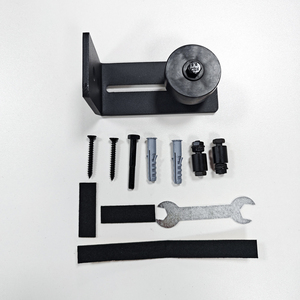 <span class=keywords><strong>Rail</strong></span> de <span class=keywords><strong>porte</strong></span> de grange réglable en acier moderne et roue de limite avec <span class=keywords><strong>guide</strong></span> de montage mural pour quincaillerie de rouleaux de <span class=keywords><strong>porte</strong></span> de grange <span class=keywords><strong>coulissante</strong></span> au sol - Product Image 4