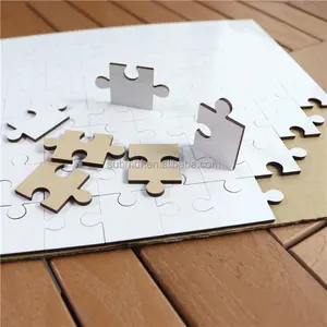 A4 Kích Thước 96 Cái Gỗ Jigsaw Trống MDF Thăng Hoa Câu Đố