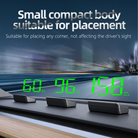 Afficheur tête haute HUD GPS, compteur de vitesse, électronique automobile, projecteur HUD, affichage numérique M2, compteur de vitesse, accessoires de voiture pour toutes les voitures