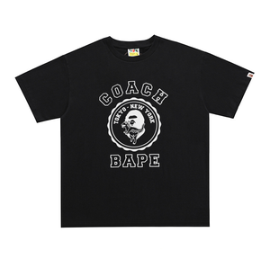 Camiseta Bapees de Diseñador de Moda con Estampado de Letras, Versión 1:1 de Alta Calidad, Disponible en Stock, Camiseta Bapees Moderna para Hombre - Product Image 3
