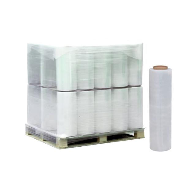 Factory Wholesale Pallet Carton Package Soft Stretch Lldpe Wrap Film for Packaging and Sealing