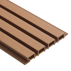 Paneles de Rejilla WPC para Exteriores, Revestimiento Decorativo para Paredes Exteriores, Panel de Revestimiento WPC Resistente a la Intemperie - Product Image 6