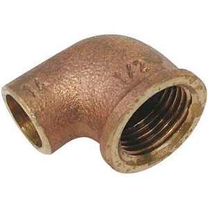 Codo roscado hembra bronce 14X1/2 hembra soldada para herramienta de torneado - Product Image 1