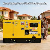 Generadores de Energía Silenciosos de 20 kVA, Generador Diésel Trifásico de 20 kW, Generador Silencioso