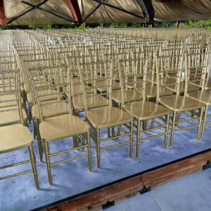 Chaise de salle à manger empilable en plastique moderne et stable pour usage commercial en gros - Product Image 4